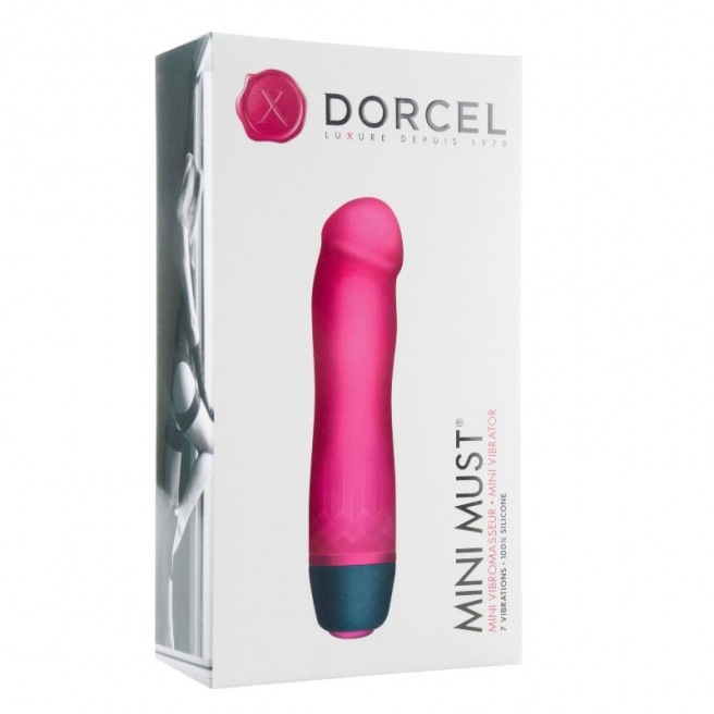 Vibromasseur Dorcel Must Mini 12,5 cm - Rose Vibromasseur Dorcel Must Mini 12,5 cm - Rose