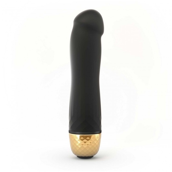 Vibromasseur Dorcel Must Mini 12,5 cm - Noir et Or