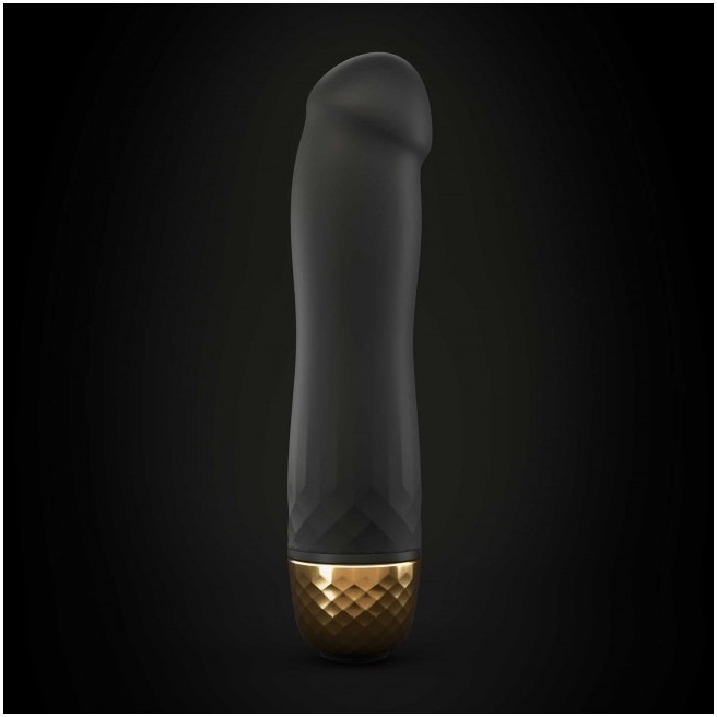 Vibromasseur Dorcel Must Mini 12,5 cm - Noir et Or