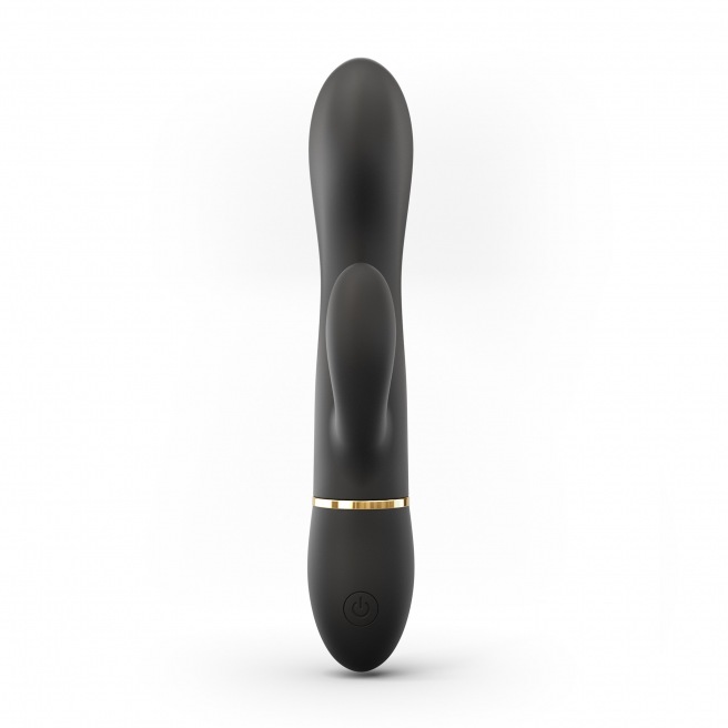 Vibromasseur Dorcel Glam Rabbit 21.8 cm - Noir et Or Vibromasseur Dorcel Glam Rabbit 21.8 cm - Noir et Or