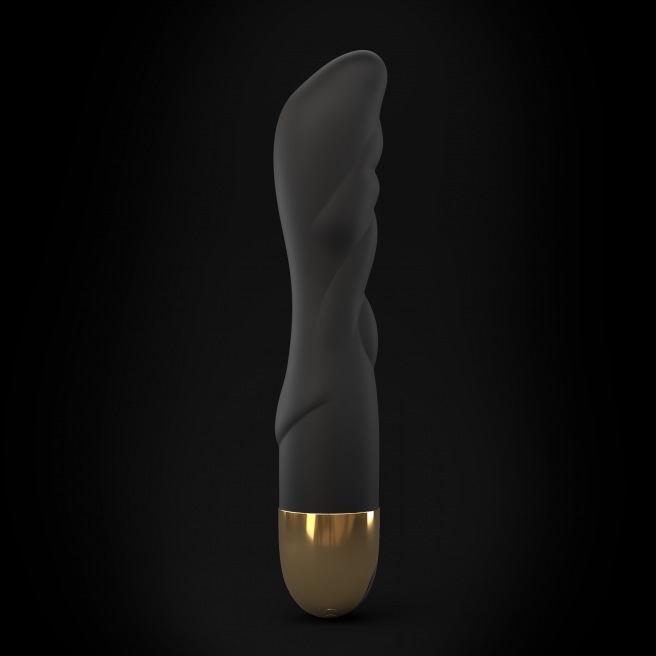 Vibromasseur Dorcel Flexi et Joy - Noir et Or Vibromasseur Dorcel Flexi et Joy - Noir et Or