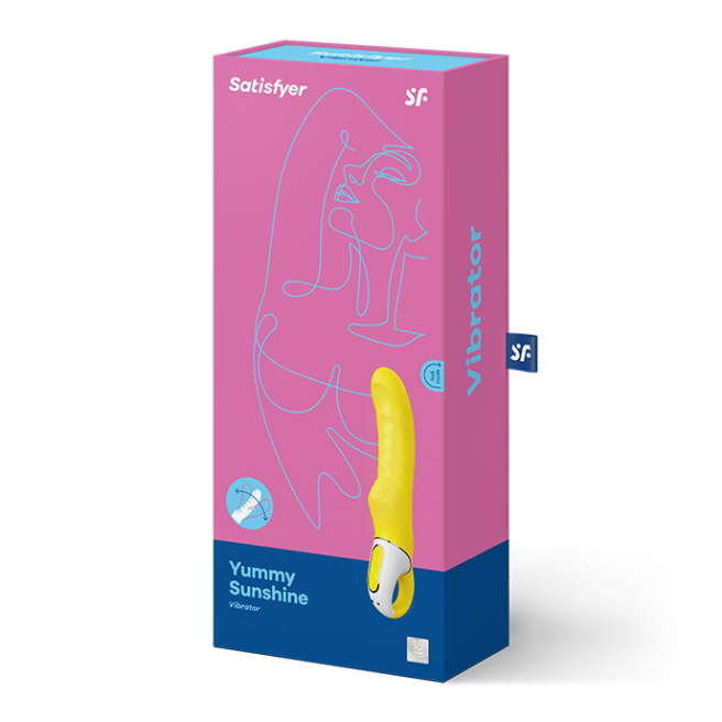 Vibromasseur Satisfyer Vibes Yummy Sunshine - Jaune Vibromasseur Satisfyer Vibes Yummy Sunshine - Jaune