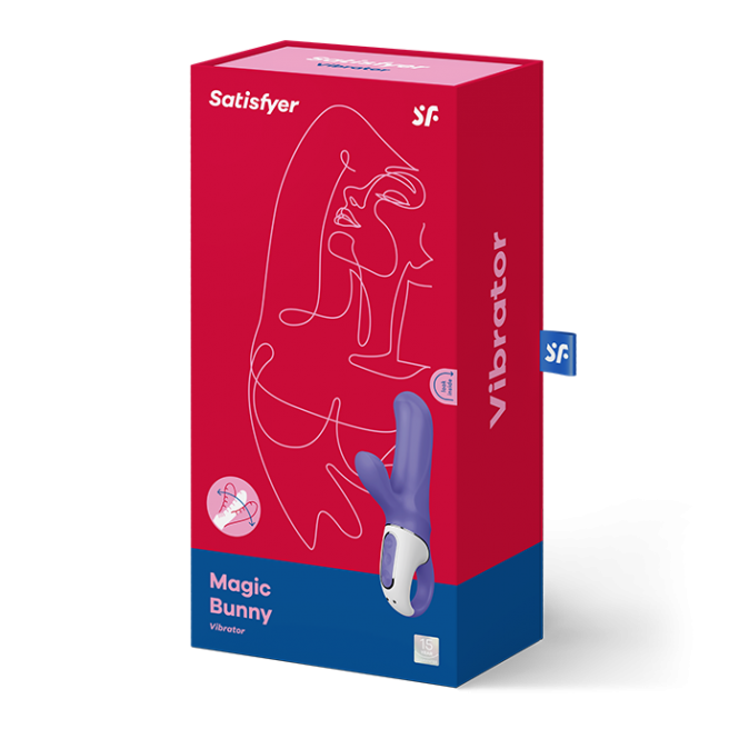 Vibromasseur Satisfyer Vibes Magic Bunny - Violet