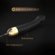 Vibromasseur Real Vibration M 22 cm 2.0 - Noir et Or