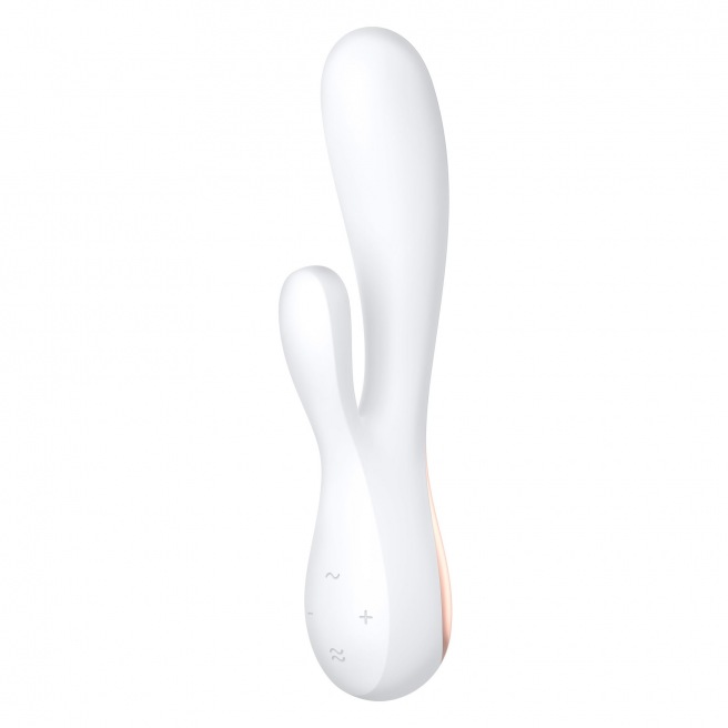 Vibromasseur connecté Satisfyer Mono Flex - Blanc Vibromasseur connecté Satisfyer Mono Flex - Blanc