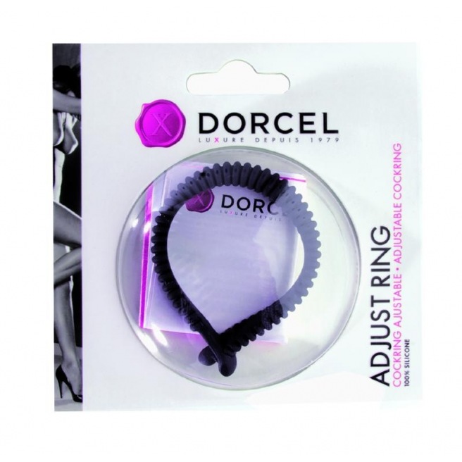 Cockring Dorcel Adjust Ring - Noir Cockring Dorcel Adjust Ring - Noir