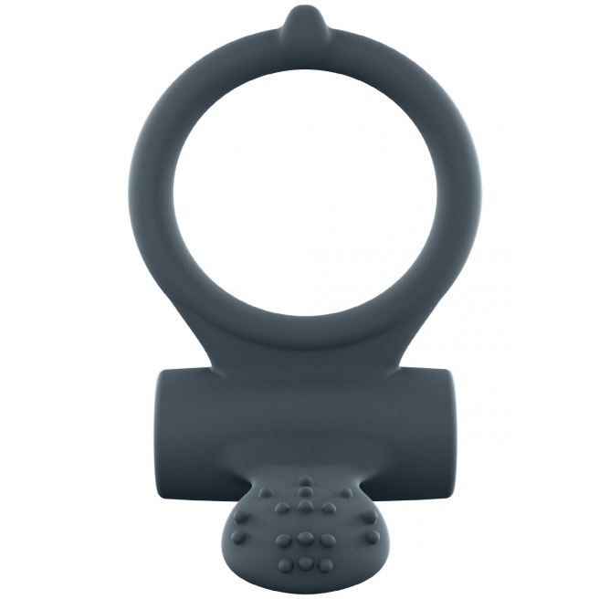 Cockring Vibrant Power Clit + - Noir Cockring Vibrant Power Clit + - Noir