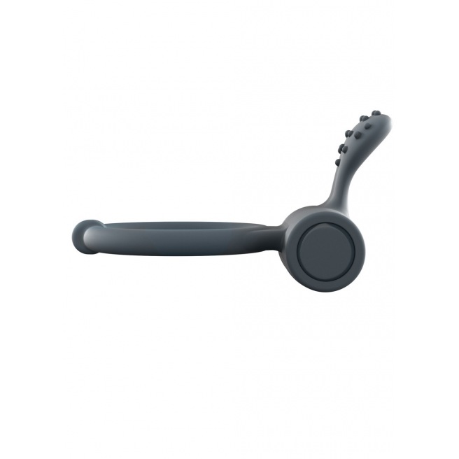 Cockring Vibrant Power Clit + - Noir Cockring Vibrant Power Clit + - Noir