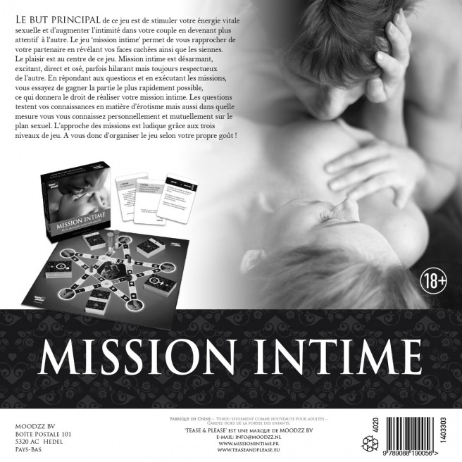 Jeu Mission Intime - Classique