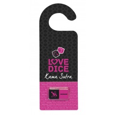Dés Love Dice Kamasutra - Noir et Rose Dés Love Dice Kamasutra - Noir et Rose