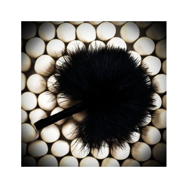Tickle Me Tickler Plumeau - Noir