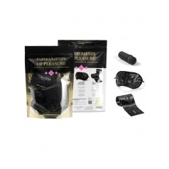 Coffret Plaisir - Masque, liens sensuels, stimulateur, dosette Coffret Plaisir - Masque, liens sensuels, stimulateur, dosette