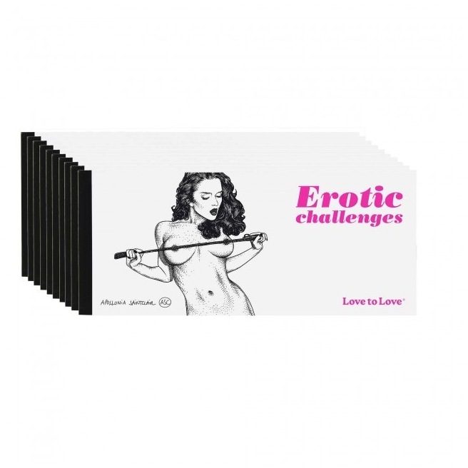 Chequier Défis érotiques par Apollonia Saintclair