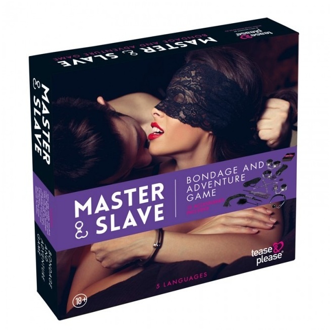 Kit BDSM Maître et Esclave Premium - Violet