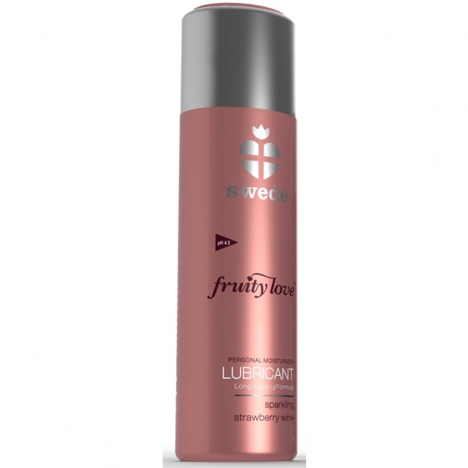 Lubrifiant Vin pétillant à la Fraise - 50 ml
