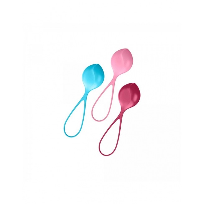 Boules de Geisha - Satisfyer Balls Single Débutant - Set de 3