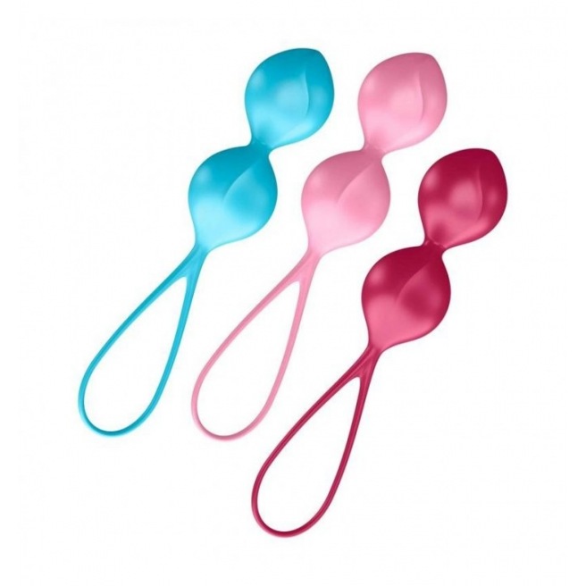Boules de Geisha - Satisfyer Balls Duo Expérimenté - Set de 3