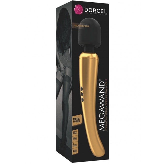 Stimulateur Megawand - Noir et Or