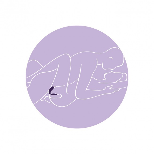 Stimulateur vibromasseur Satisfyer Double Plus Remote - Violet