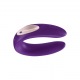 Stimulateur vibromasseur Satisfyer Double Plus Remote - Violet