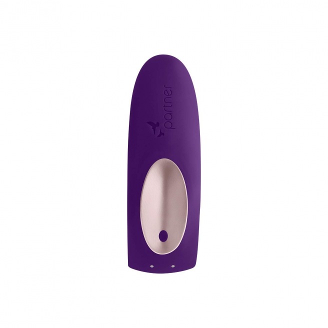 Stimulateur vibromasseur Satisfyer Double Plus Remote - Violet