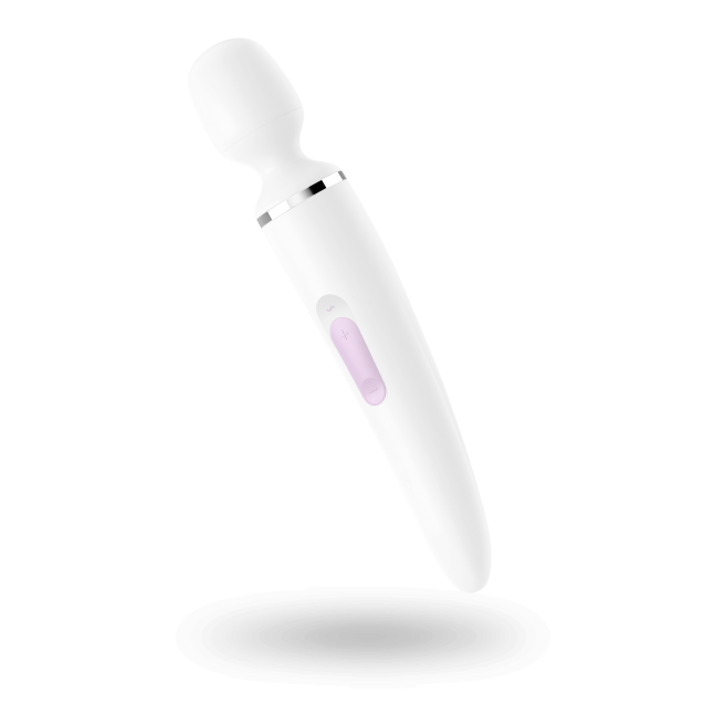 Stimulateur vibromasseur Satisfyer Woman Wand - Blanc