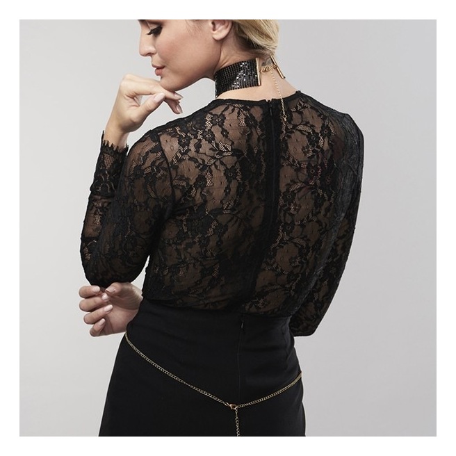 Désir Métallique - Collier - Noir