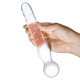 Glas - Dildo en Verre transparent Joystick