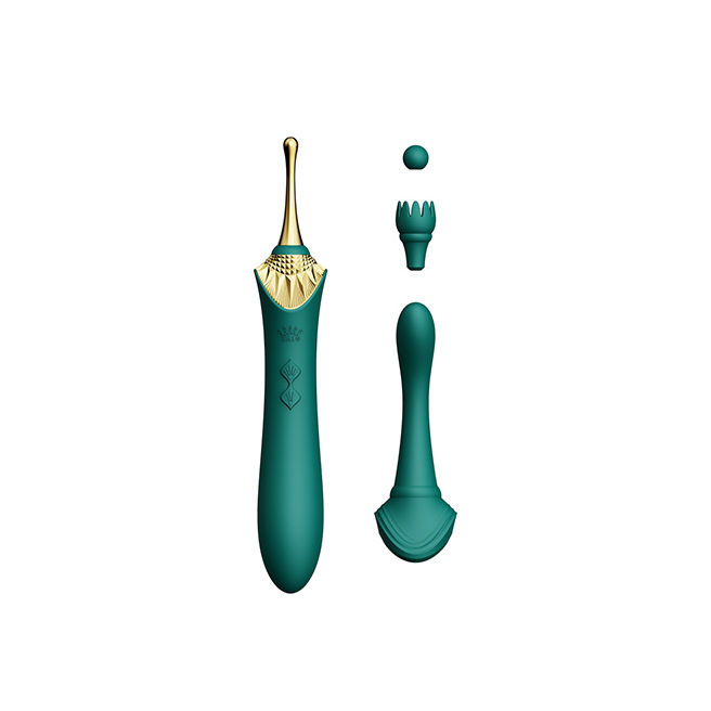 Zalo - Vibromasseur Bess Vert Turquoise