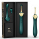 Zalo - Vibromasseur Bess Vert Turquoise