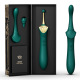 Zalo - Vibromasseur Bess Vert Turquoise