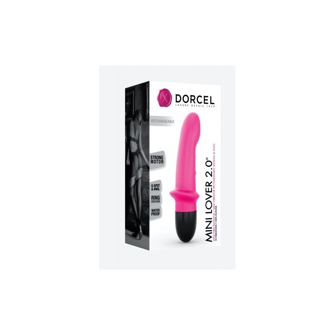 Vibromasseur Mini Lover 15,5 cm 2.0 - Rose