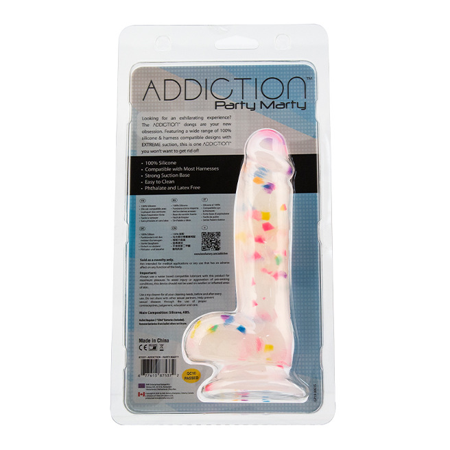 Addiction - Party Marty 7,5 pouces Frost and Confetti