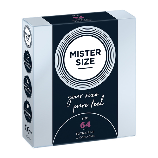 Mister Size - 64 mm Préservatifs 3 Pièces