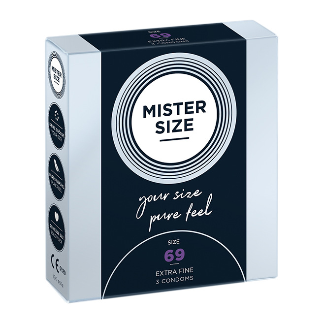 Mister Size - 69 mm Préservatifs 3 Pièces