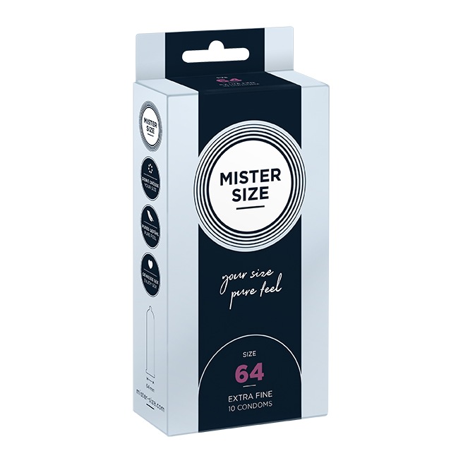 Mister Size - 64 mm Préservatifs 10 Pièces