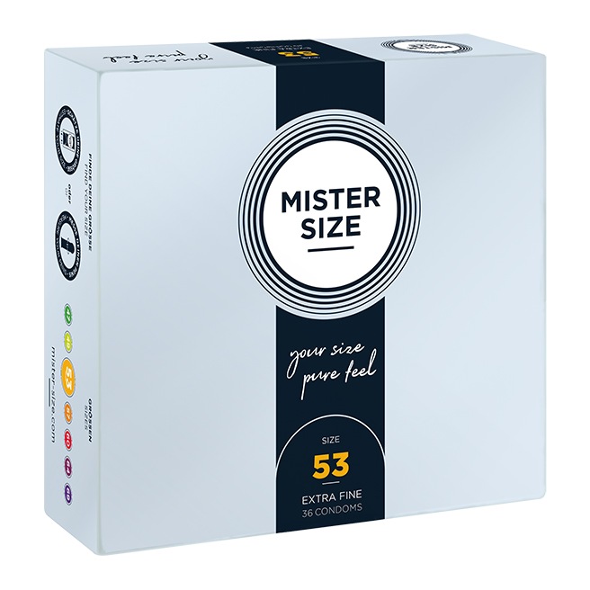 Mister Size - 53 mm Préservatifs 36 Pièces