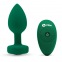 B-Vibe - Plug Bijou Vibrant M/L Emerald