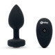 B-Vibe - Plug Bijou Vibrant M/L Black Diamond