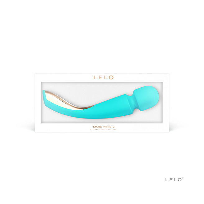 Lelo - Smart Wand 2 Masseur Moyen Bleu Océan