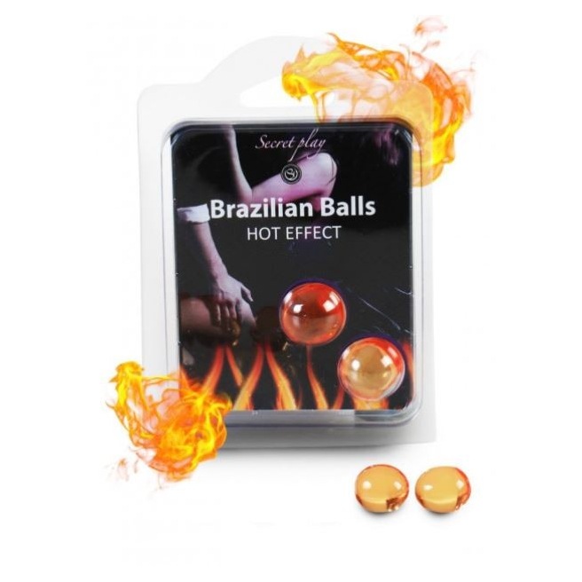 Duo de boules brésiliennes "Effet chaud"