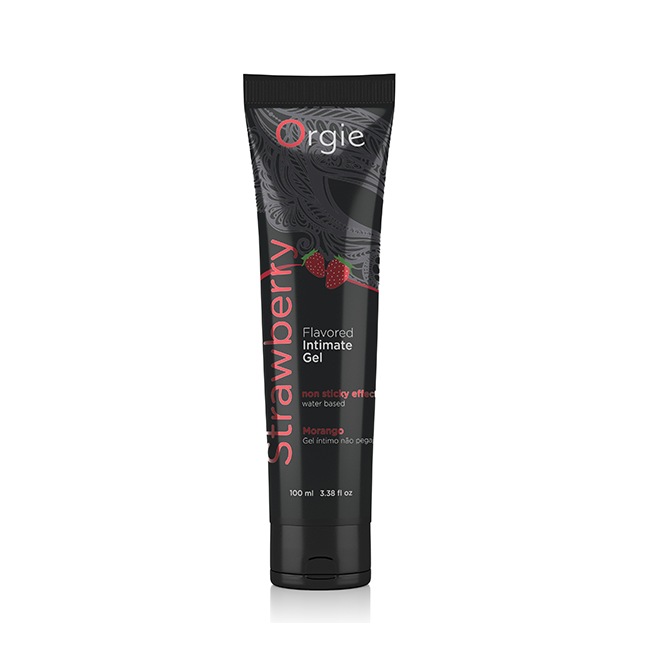 Orgie - Tube Lubrifiant Gel Intime Aromatisé Fraise 100 ml