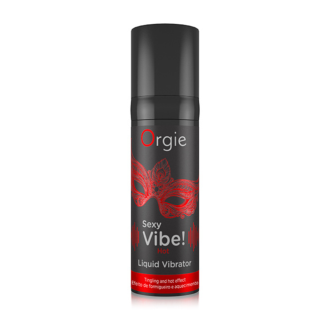 Orgie - Ambiance sexy ! Vibromasseur liquide chaud 15 ml