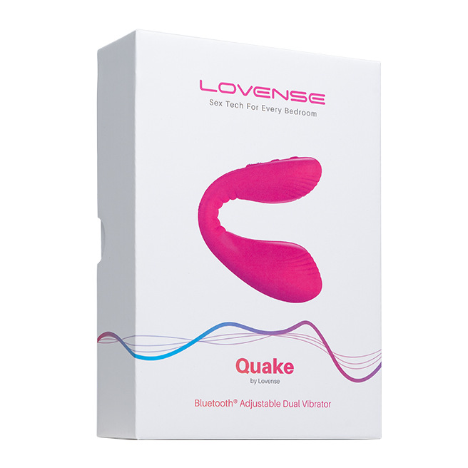 Lovense - Vibromasseur double réglable Quake