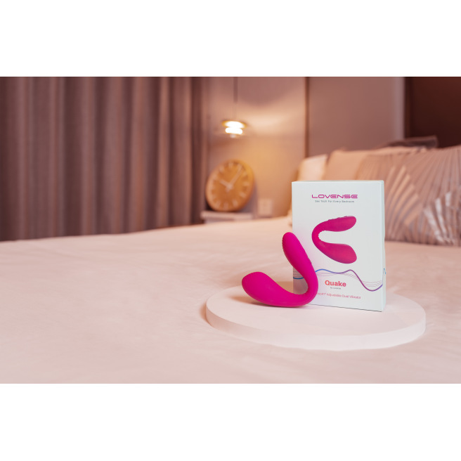 Lovense - Vibromasseur double réglable Quake