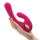 Nomi Tang - Vibromasseur Flex Bi Bendable Double Stimulation Rouge Violet