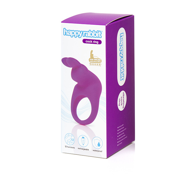 Happy Rabbit - Cockring Rabbit Vibrant Rechargeable Violet
