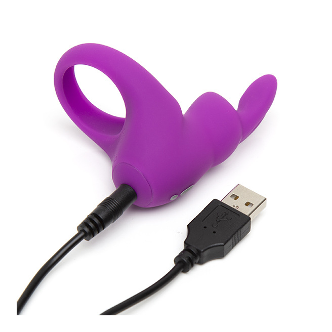 Happy Rabbit - Cockring Rabbit Vibrant Rechargeable Violet
