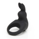 Happy Rabbit - Cockring Rabbit Vibrant Rechargeable Noir