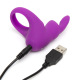 Happy Rabbit - Cockring Rabbit Vibrant Rechargeable Noir